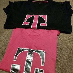 Two tmobile shirts